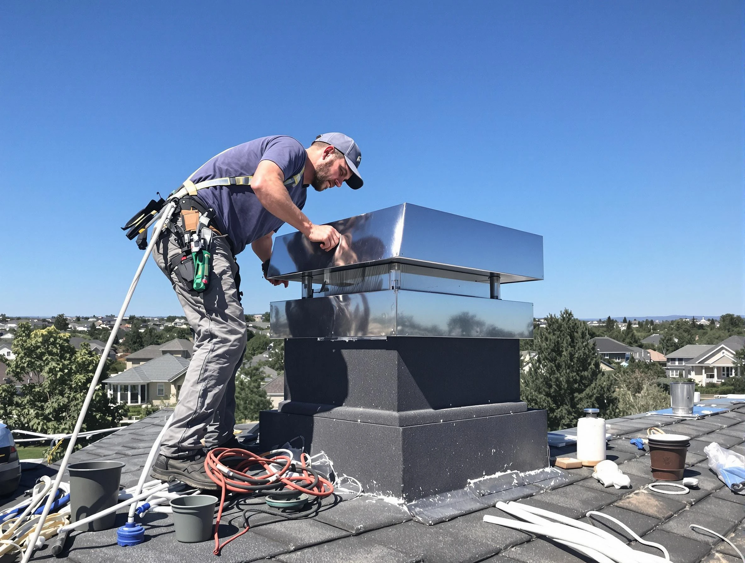 Chimney Cap Services in Holt