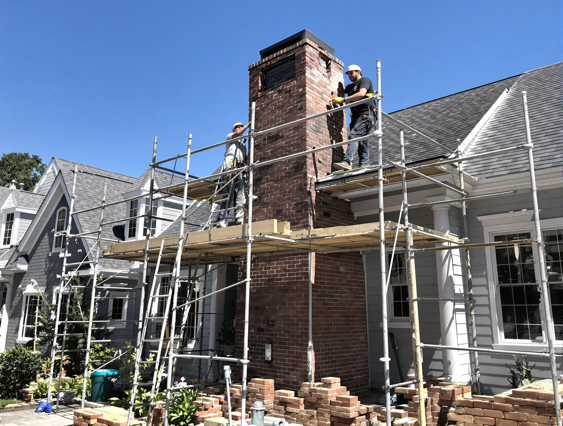 Chimney Rebuilding in Holt