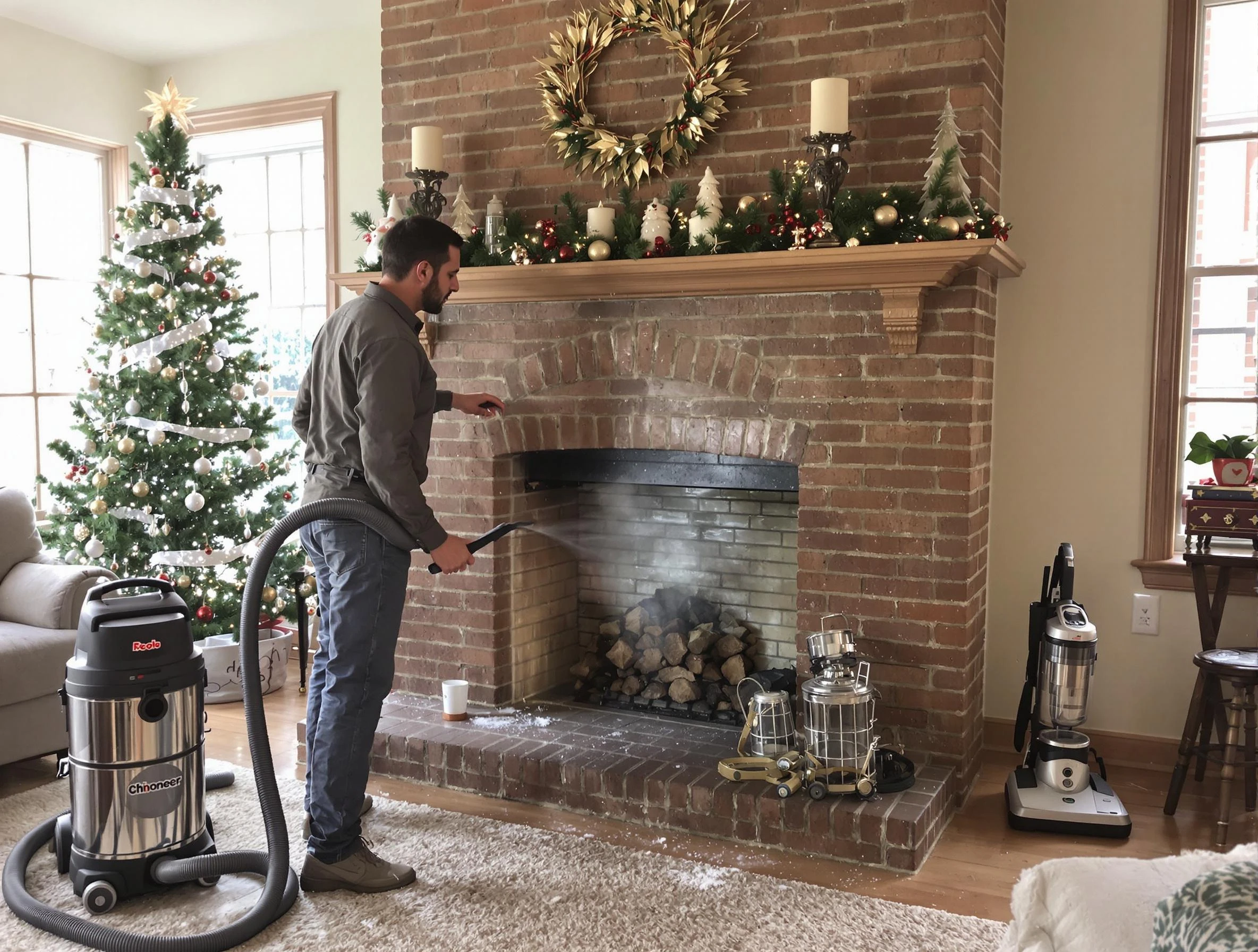 Fireplace Cleaning in Holt